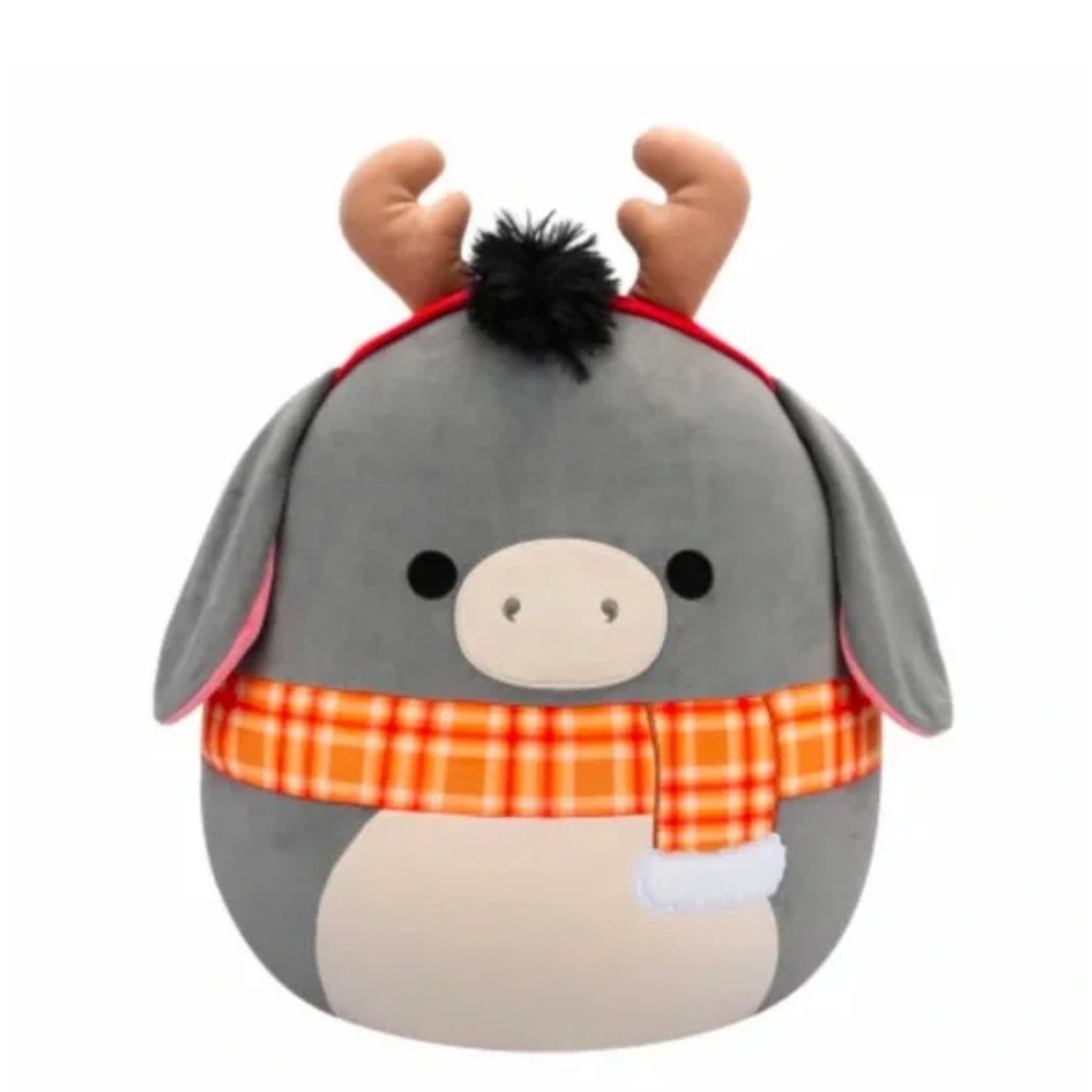 NWT 16” Jason the Donkey Christmas Squishmallow